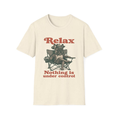 Relax French Bulldog Tee