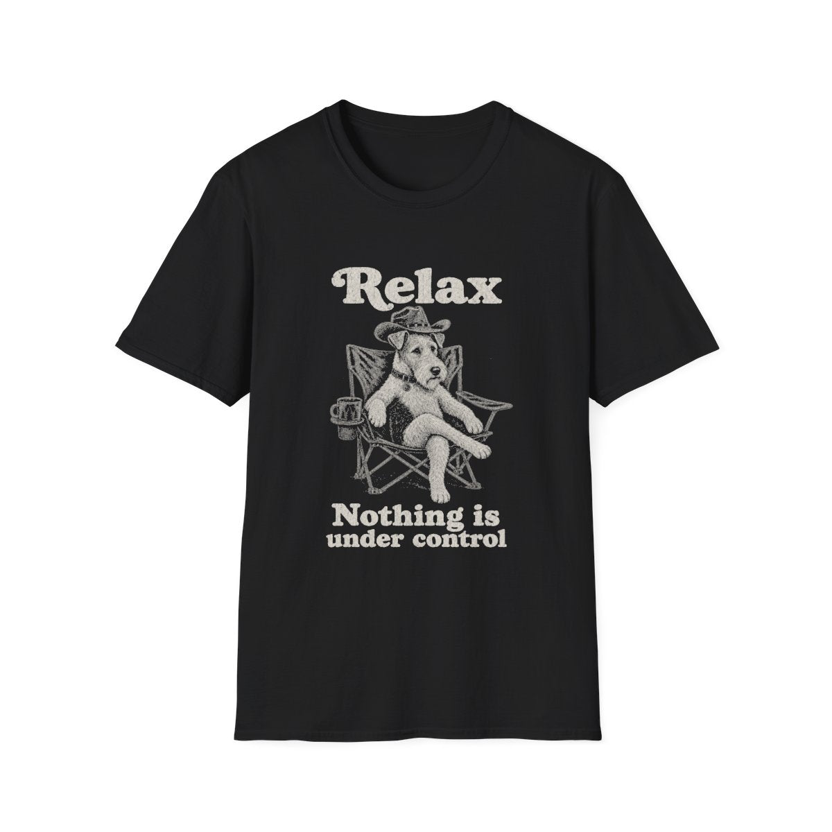 Relax Wire Fox Terrier Tee