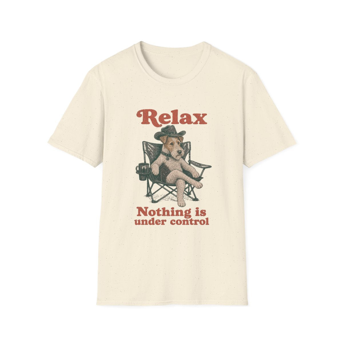 Relax Wire Fox Terrier Tee