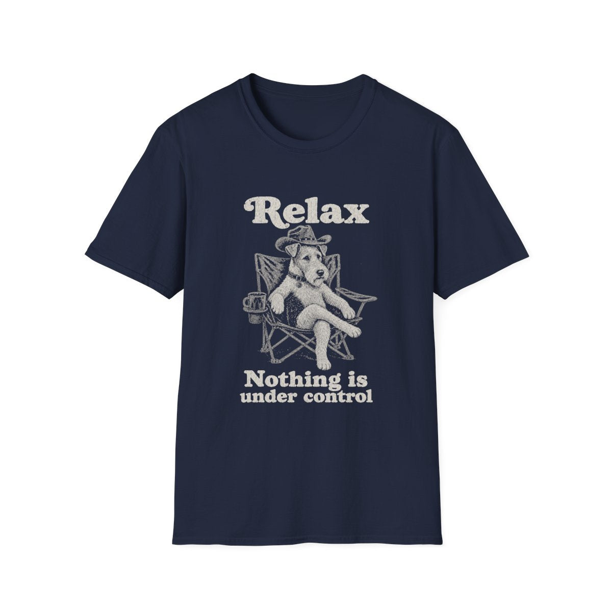 Relax Wire Fox Terrier Tee