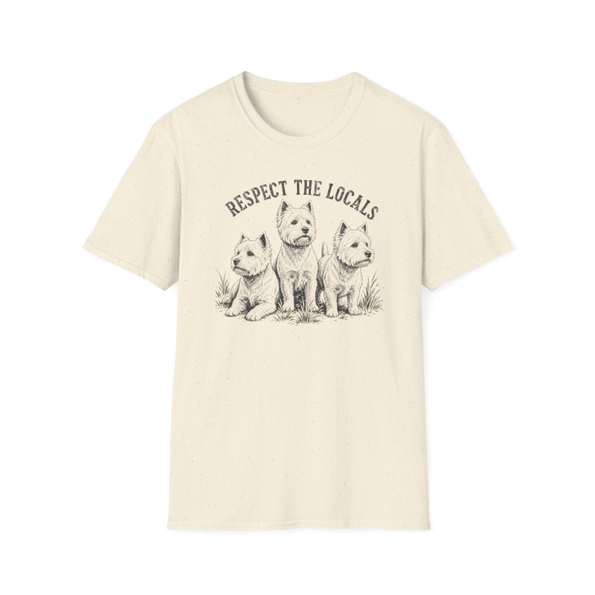Respect The Locals Westie Tee
