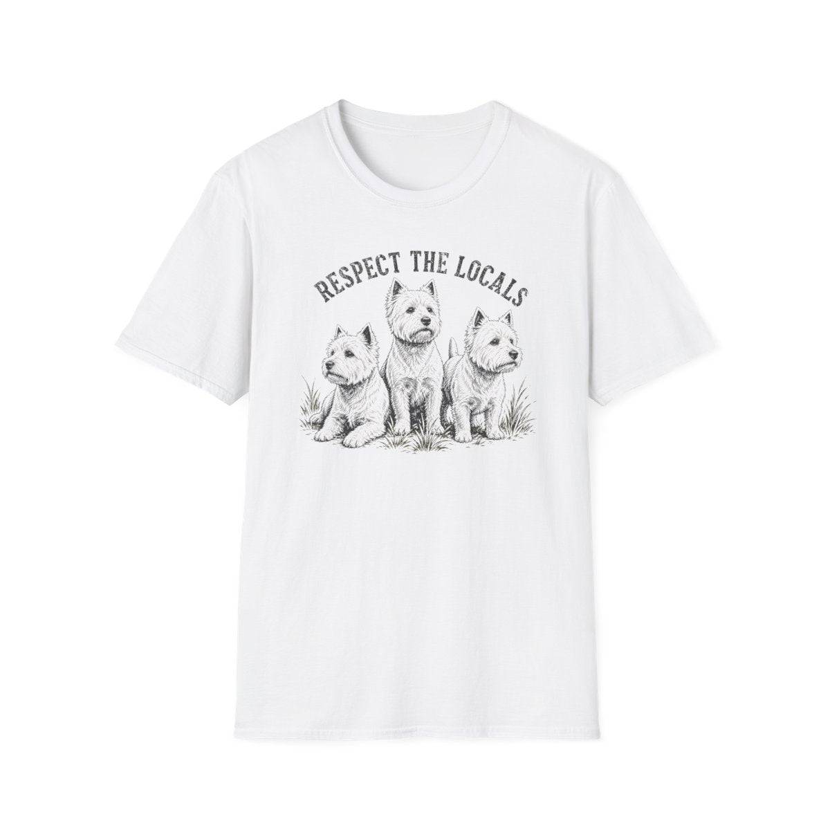 Respect The Locals Westie Tee