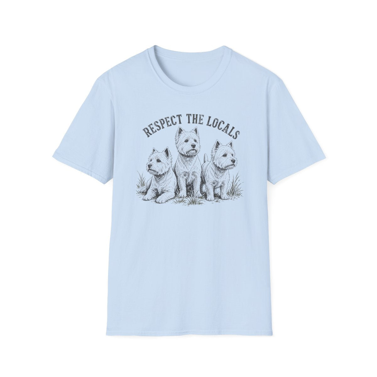 Respect The Locals Westie Tee