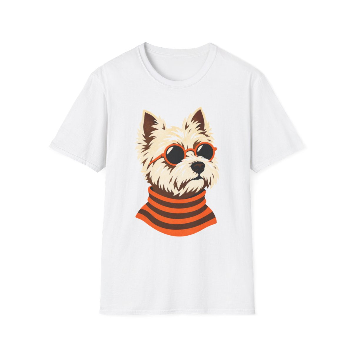 Retro Turtleneck Westie Tee