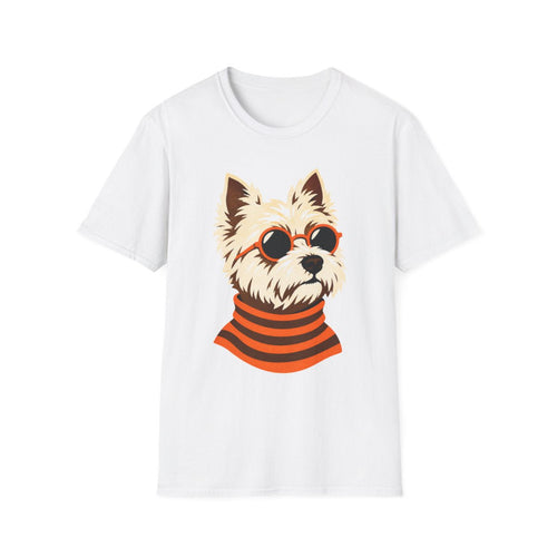 Retro Turtleneck Westie Tee