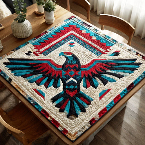Rising Eagle Quilted Table Topper
