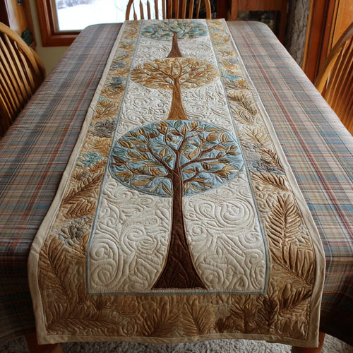Rooted Spirit Quilted Table Runner