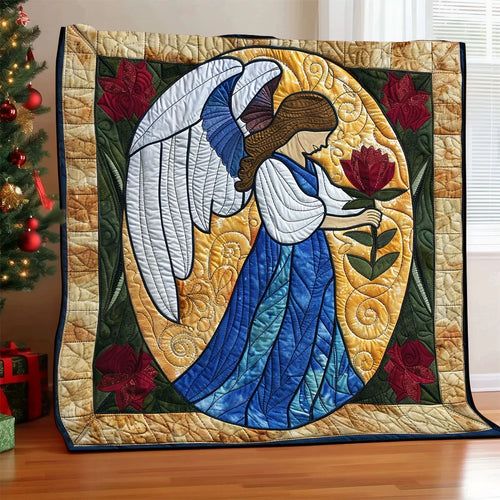 Rose Angel Quilt Blanket
