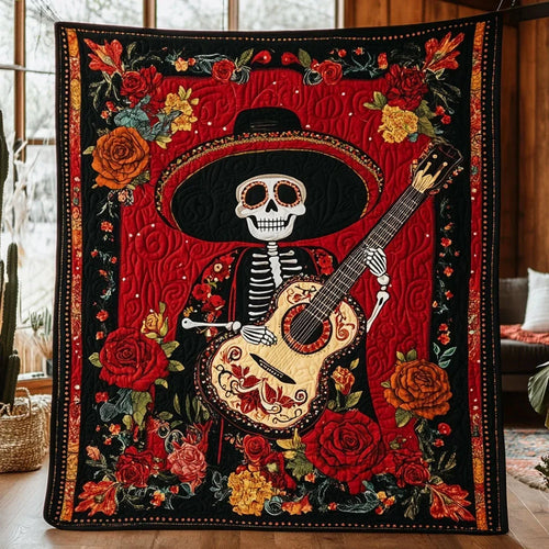 Rose Serenade Quilt Blanket