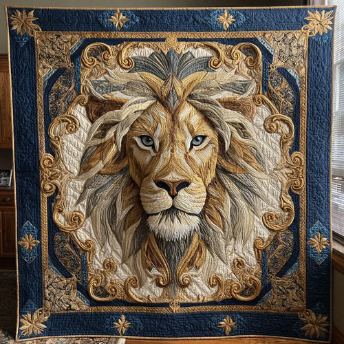 Royal Lion Quilt Blanket