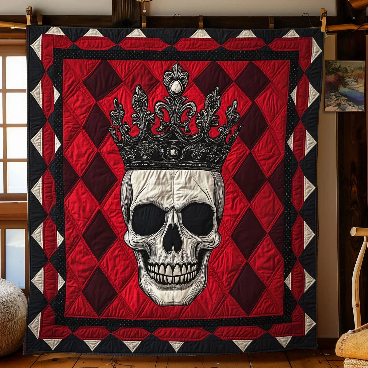 Royal Requiem Quilt Blanket
