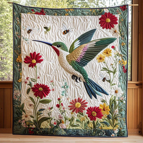 Ruby Nectar Quilt Blanket