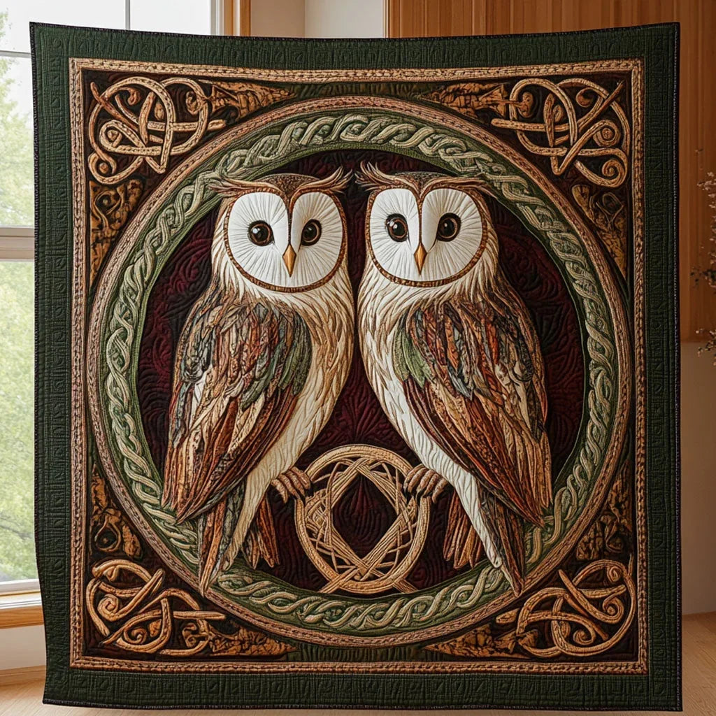 Rune Watcher Quilt Blanket