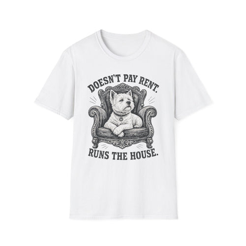 Runs The House Westie Tee