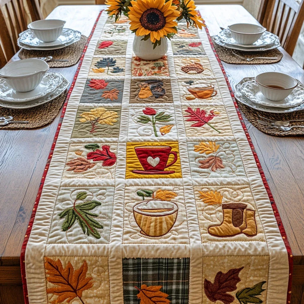 Rustic Acres Quilted Table Runner