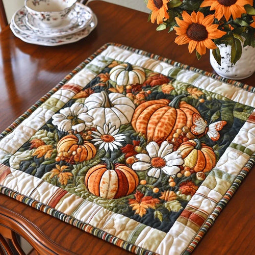 Rustic Blessings Quilted Table Topper