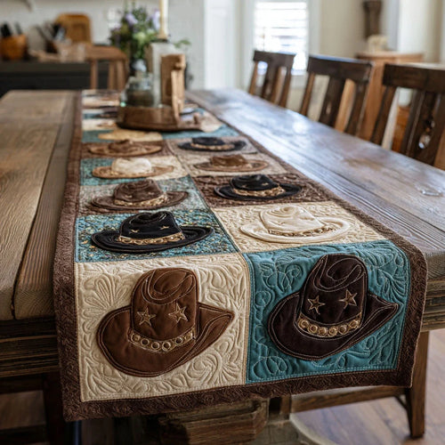 Rustic Cowboy Quilted Table Runner
