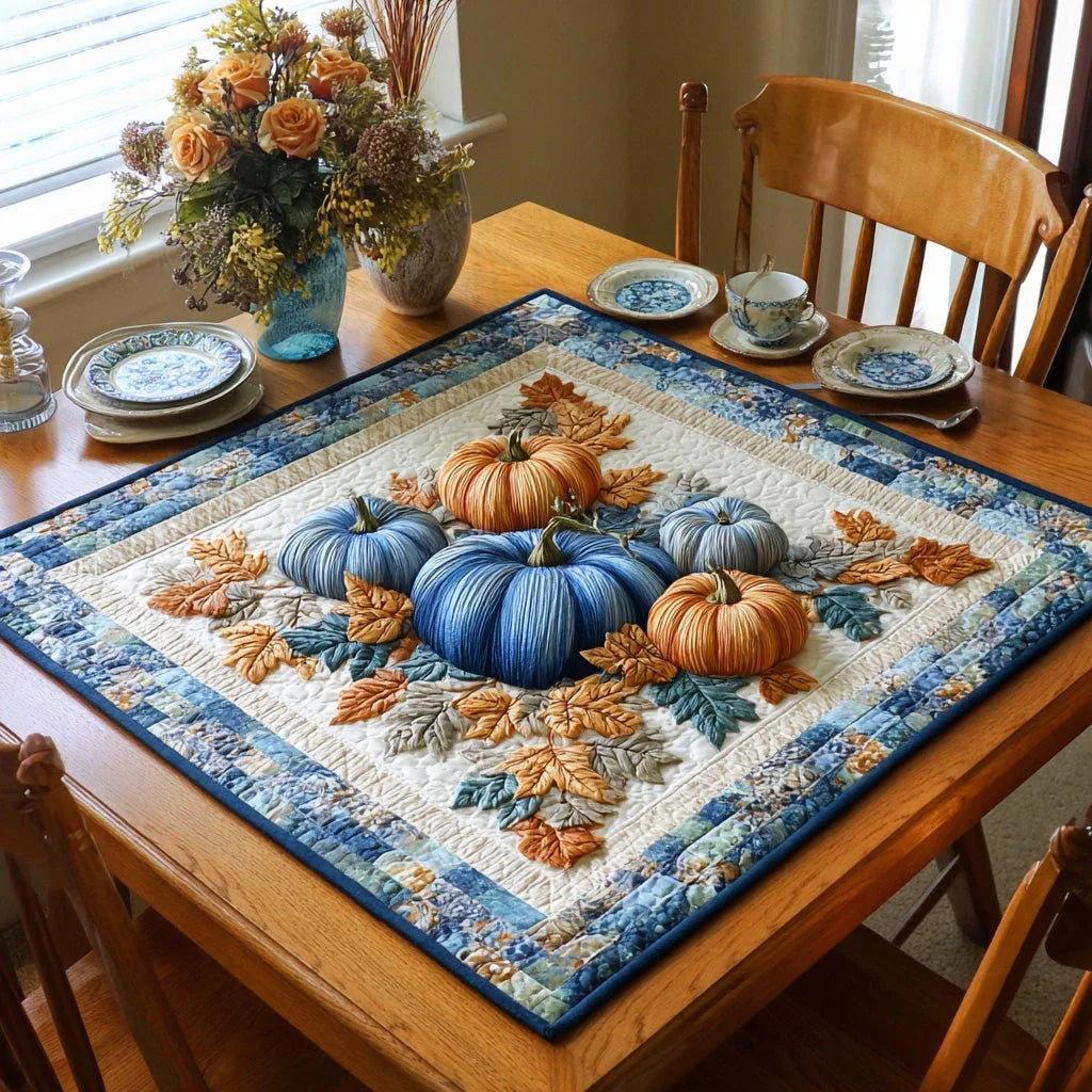 Rustic Harvest Quilted Table Topper