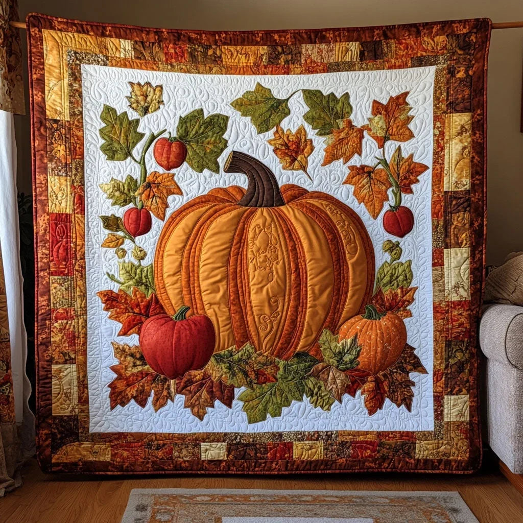 Rustic Harvest Quilt Blanket