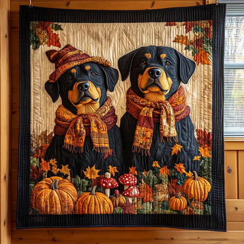 Rustic Rotties Quilt Blanket