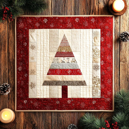 Rustic Serenade Quilted Table Topper