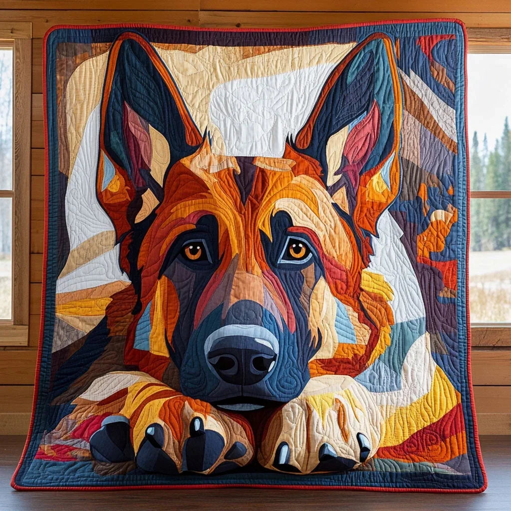 Rustic Shepherd Quilt Blanket