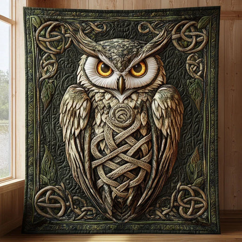 Sacred Feathers Quilt Blanket