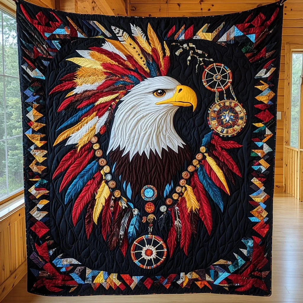 Sacred Horizon Quilt Blanket
