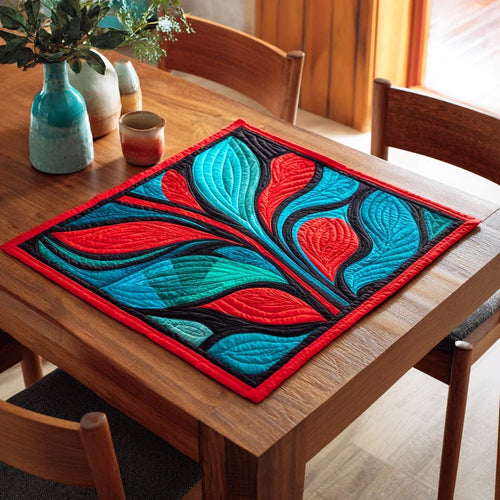 Sacred Lines Quilted Table Topper
