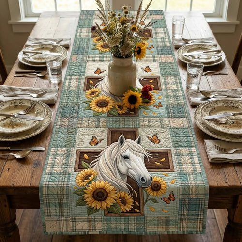 Sacred Meadow Quilted Table Runner
