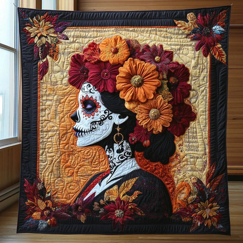 Sacred Melody Quilt Blanket