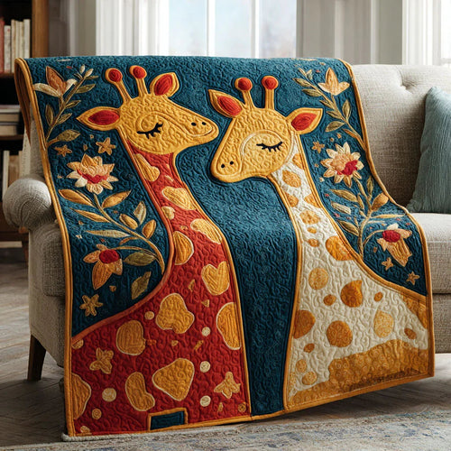 Safari Haven Quilt Blanket - Quilted Blanket by Wild and Way