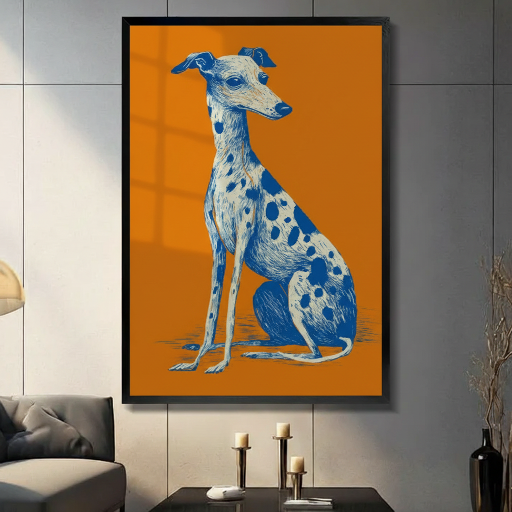 Sailor Labrador Oil Painting Canvas Wall Art