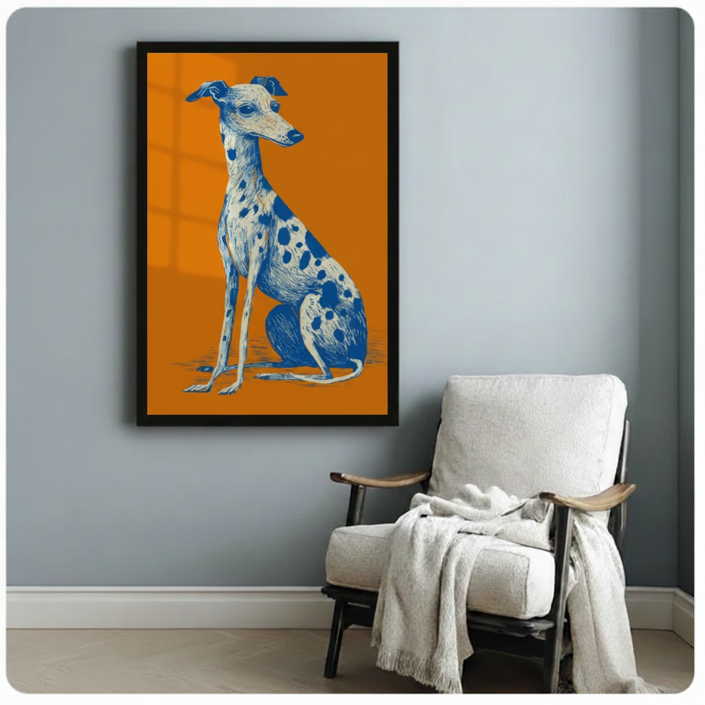 Sailor Labrador Oil Painting Canvas Wall Art