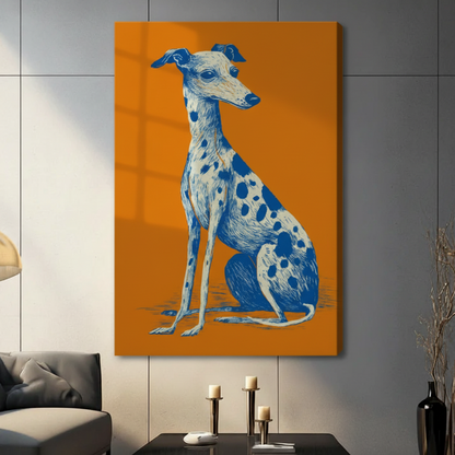 Sailor Labrador Oil Painting Canvas Wall Art