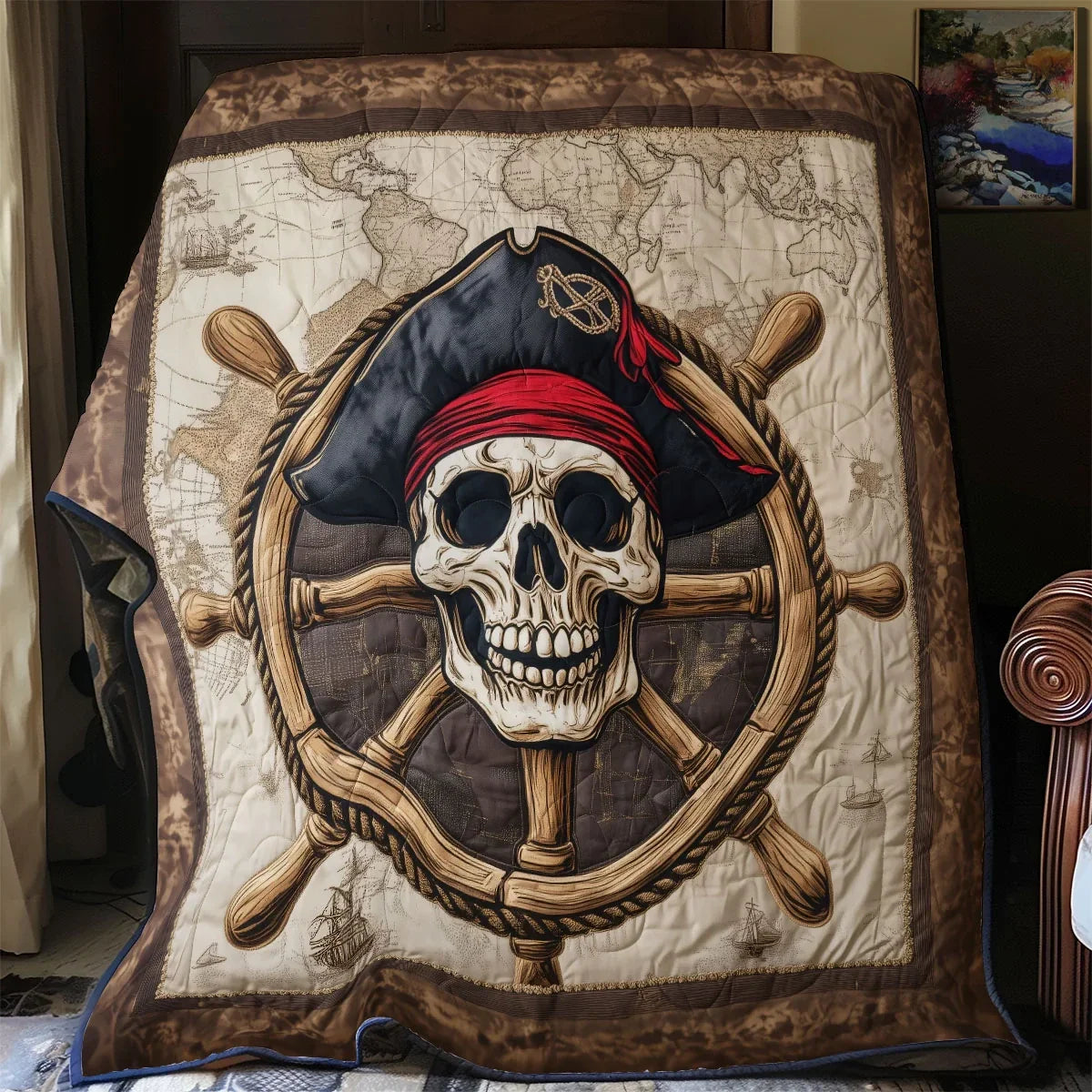 Sailor's Fate Quilt Blanket