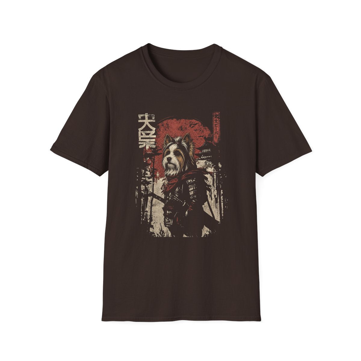 Samurai Biewer Terrier Warrior Tee