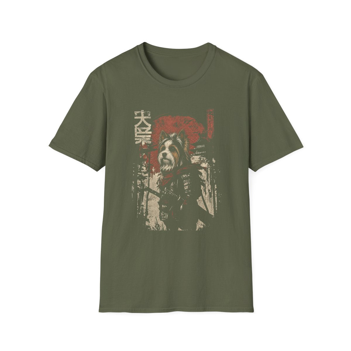 Samurai Biewer Terrier Warrior Tee