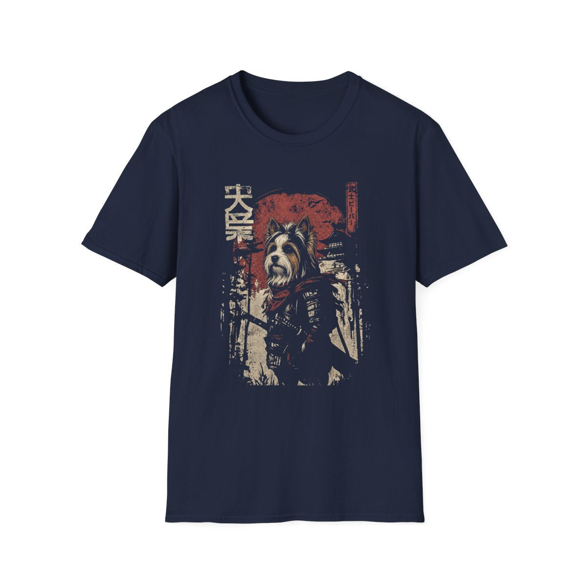 Samurai Biewer Terrier Warrior Tee