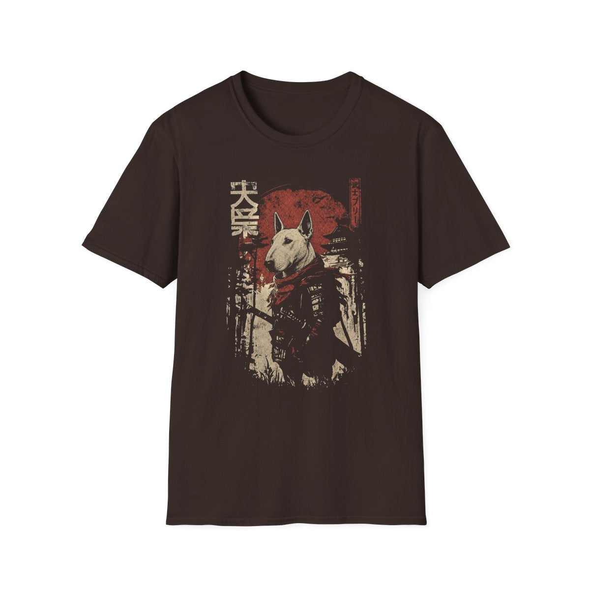 Samurai Bull Terrier Warrior Tee
