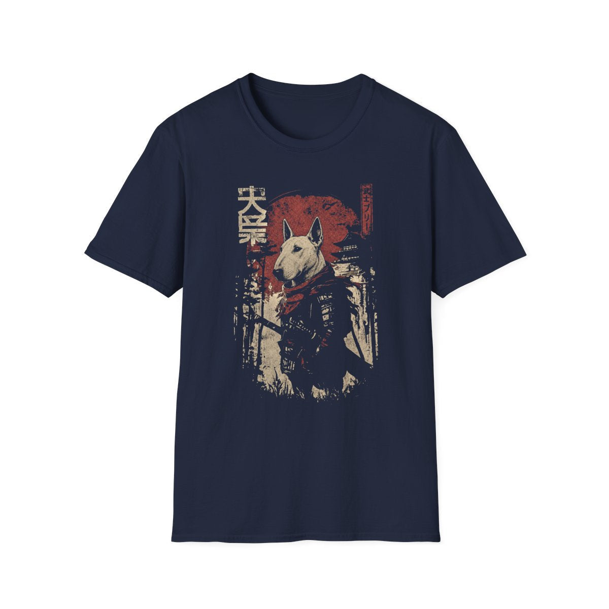 Samurai Bull Terrier Warrior Tee