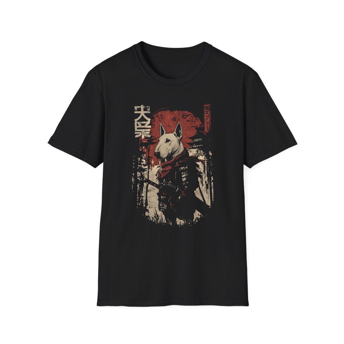 Samurai Bull Terrier Warrior Tee