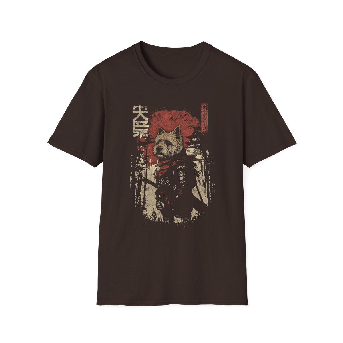 Samurai Cairn Terrier Warrior Tee