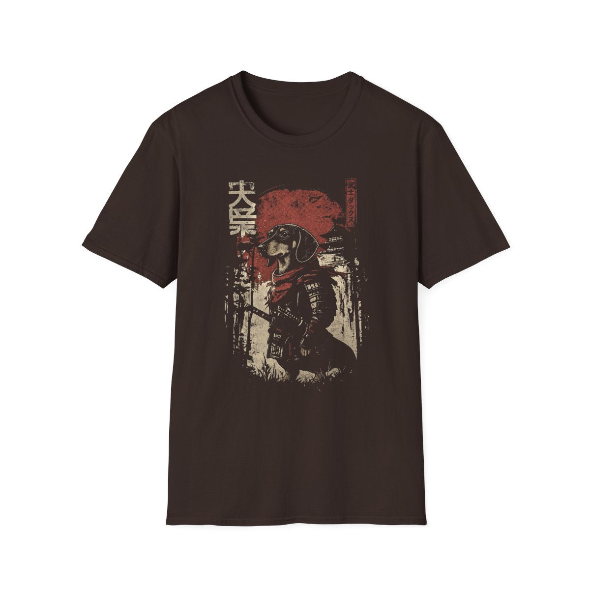 Samurai Dachshund Warrior Tee