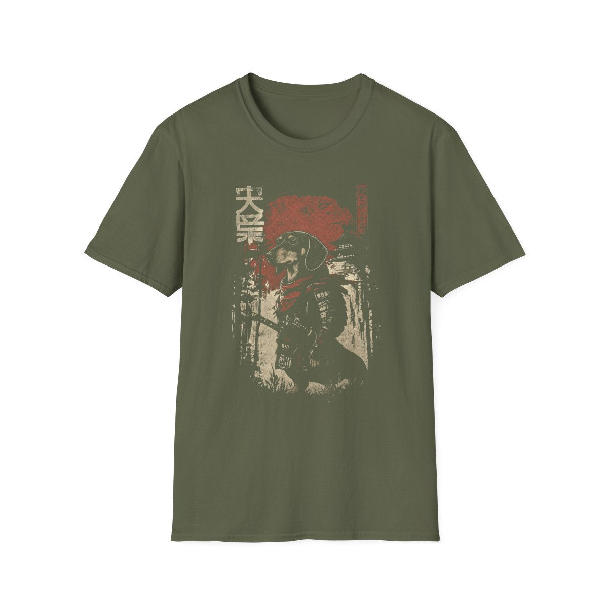 Samurai Dachshund Warrior Tee