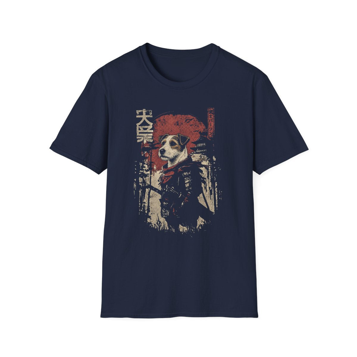 Samurai Parson Russell Terrier Warrior Tee