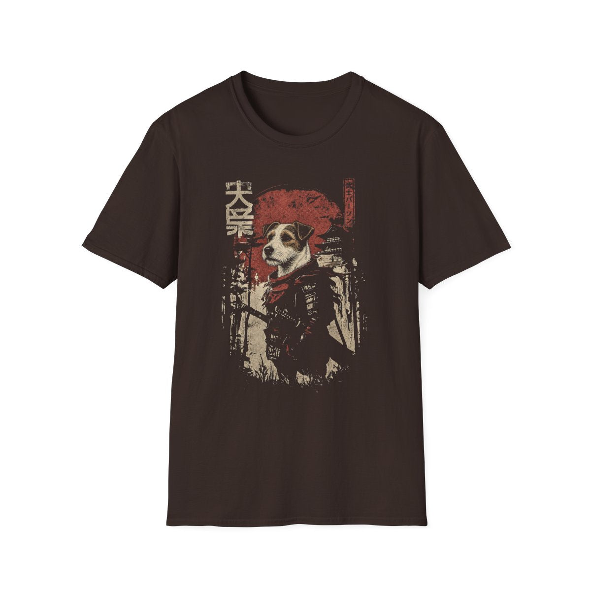 Samurai Parson Russell Terrier Warrior Tee