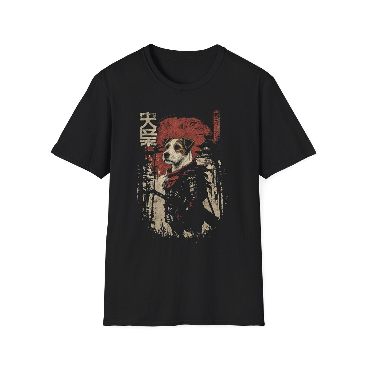 Samurai Parson Russell Terrier Warrior Tee