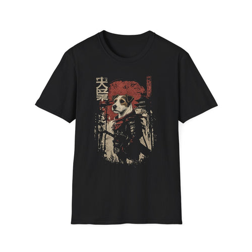 Samurai Parson Russell Terrier Warrior Tee
