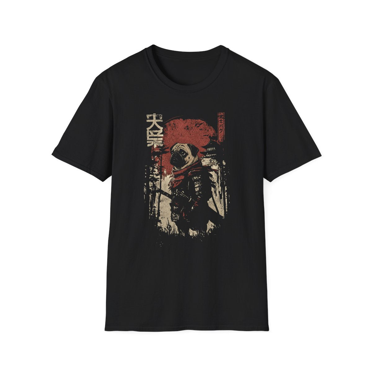 Samurai Pug Warrior Tee